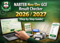 NABTEB Nov/Dec GCE Result Checker 2026/2027 [Step by Step Guide]