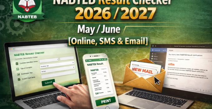 NABTEB Result Checker 2026/2027 May/June [Online, SMS & Email]