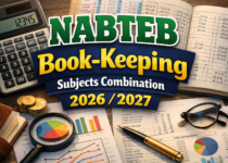 NABTEB Book-keeping Subjects Combination 2026